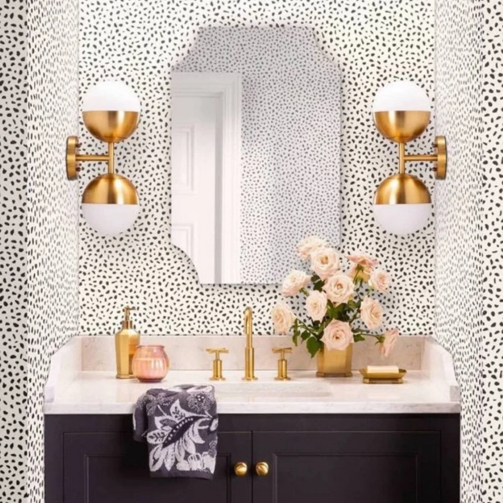 Opalhouse - Removable Wallapaper Speckled Dot Black